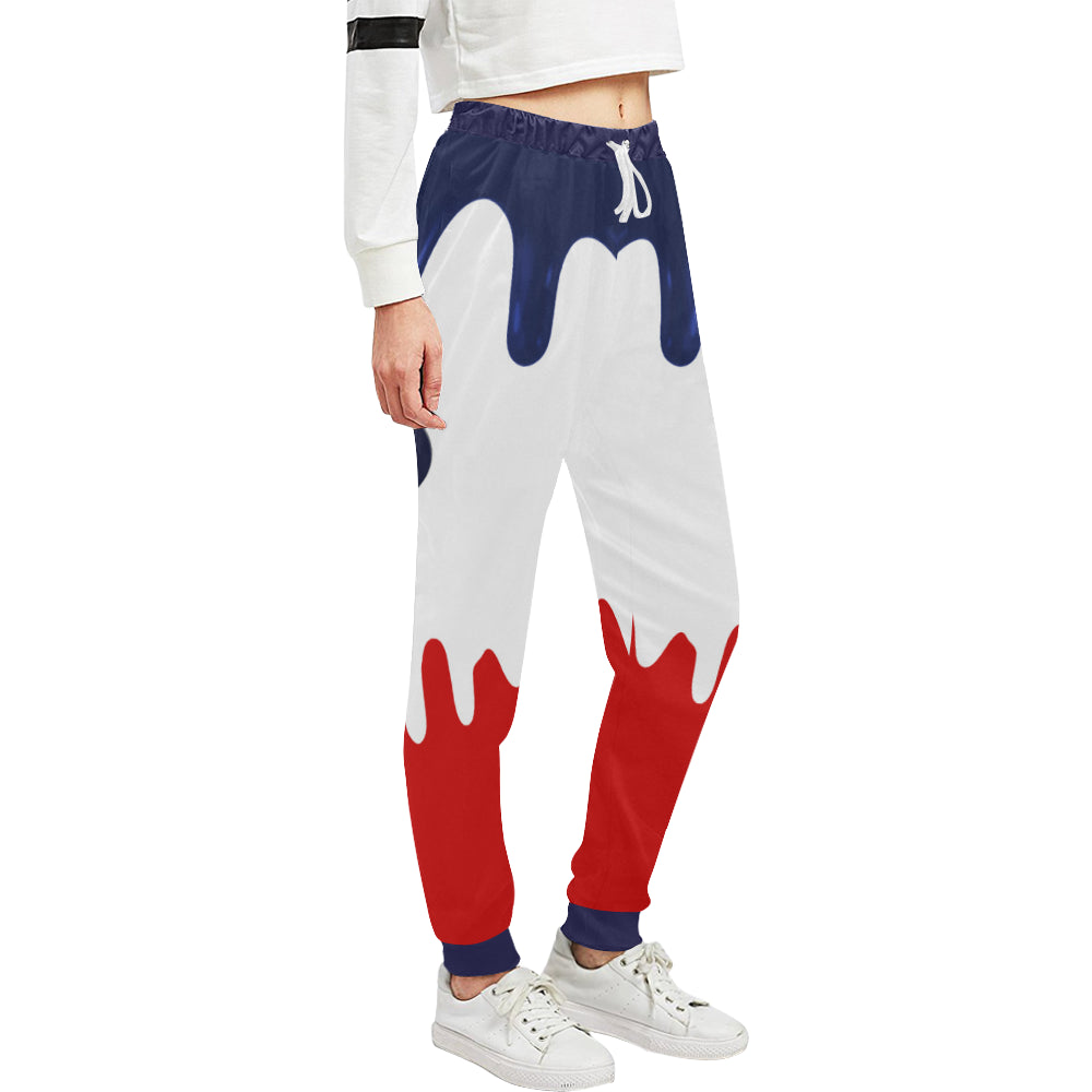 DRIPPIN WATER Women's All Over Print Sweatpants (Model L11)