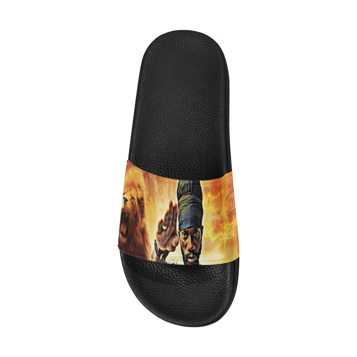 SIZZLASSIE I Men's Slide Sandals (Model 057)