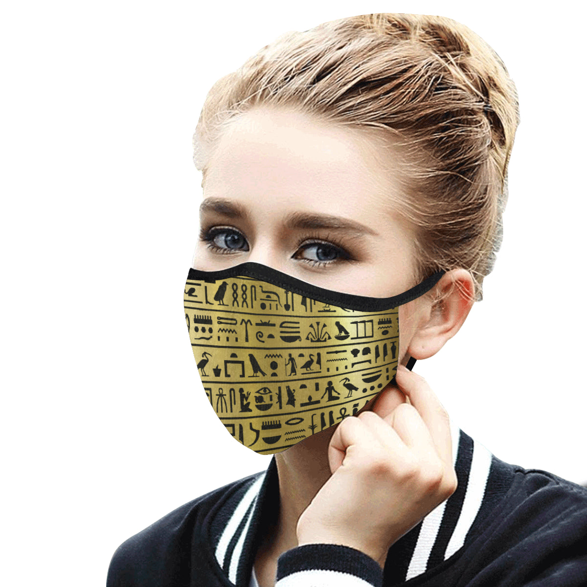 OR ET NOIR MEDU NETER Mouth Mask in One Piece (2 Filters Included)