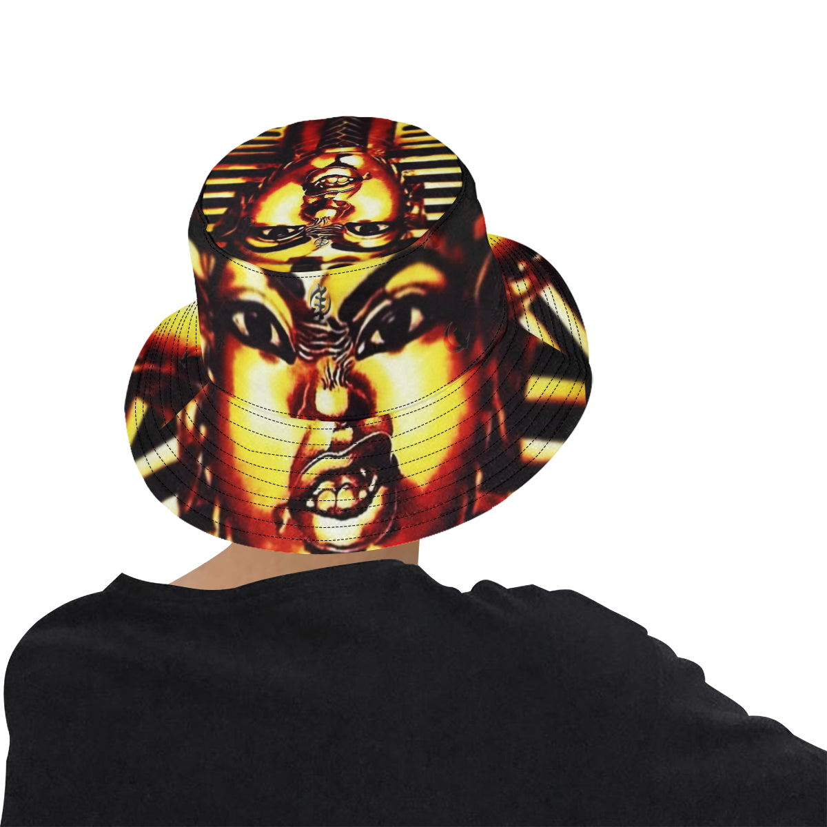 THUG PHAROAH All Over Print Bucket Hat for Men