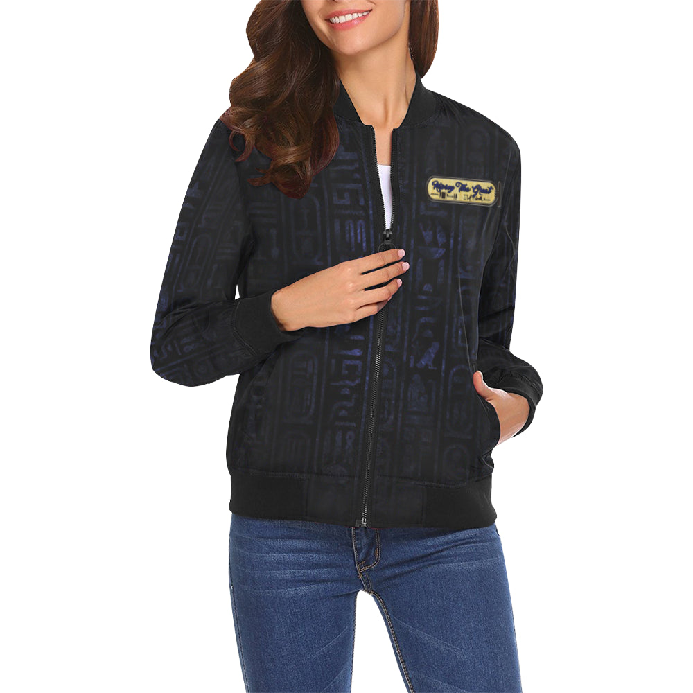 NIPSEY THA GREAT All Over Print Bomber Jacket for Women (Model H19)