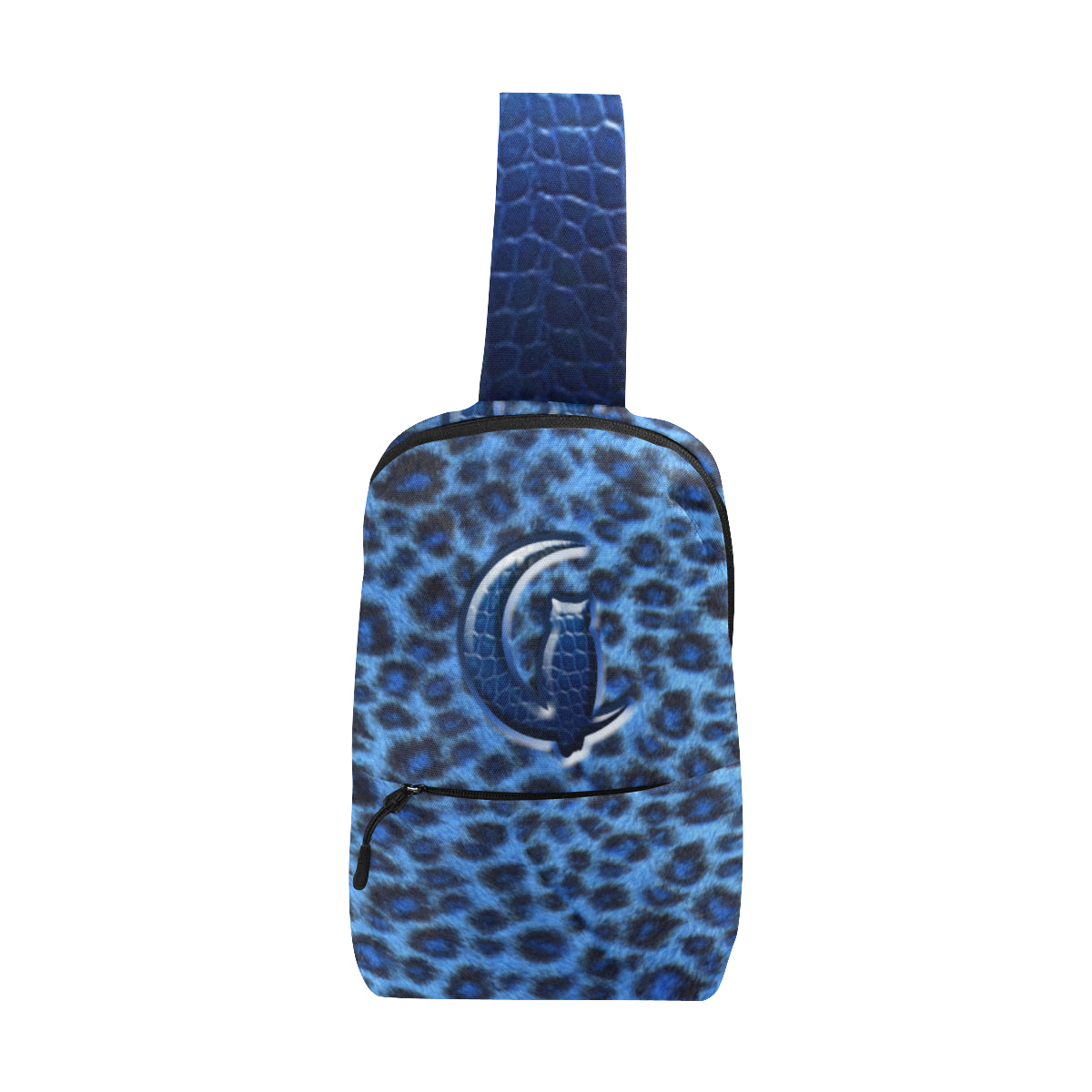 TIGER CROCO SKIN Chest Bag (Model 1678)