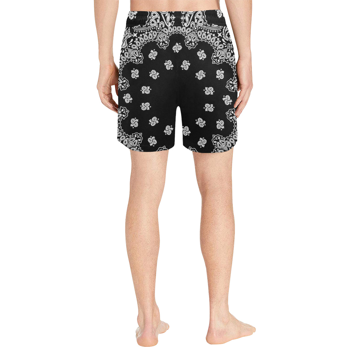 BANDANA BLCC Men's Mid-Length Swim Shorts