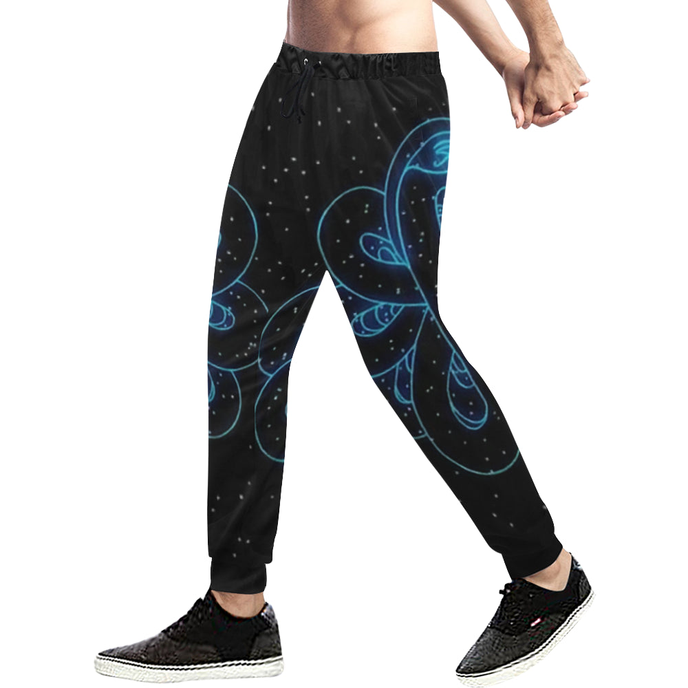 SNAKE OF CREATION WADJET Men's All Over Print Sweatpants (Model L11)
