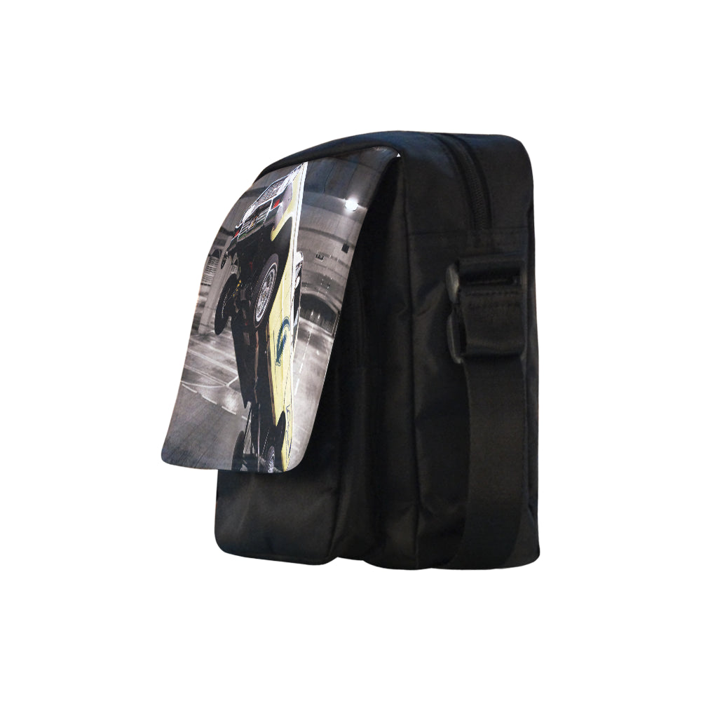 LOWRIDER JUMPING Crossbody Nylon Bags (Model 1633)