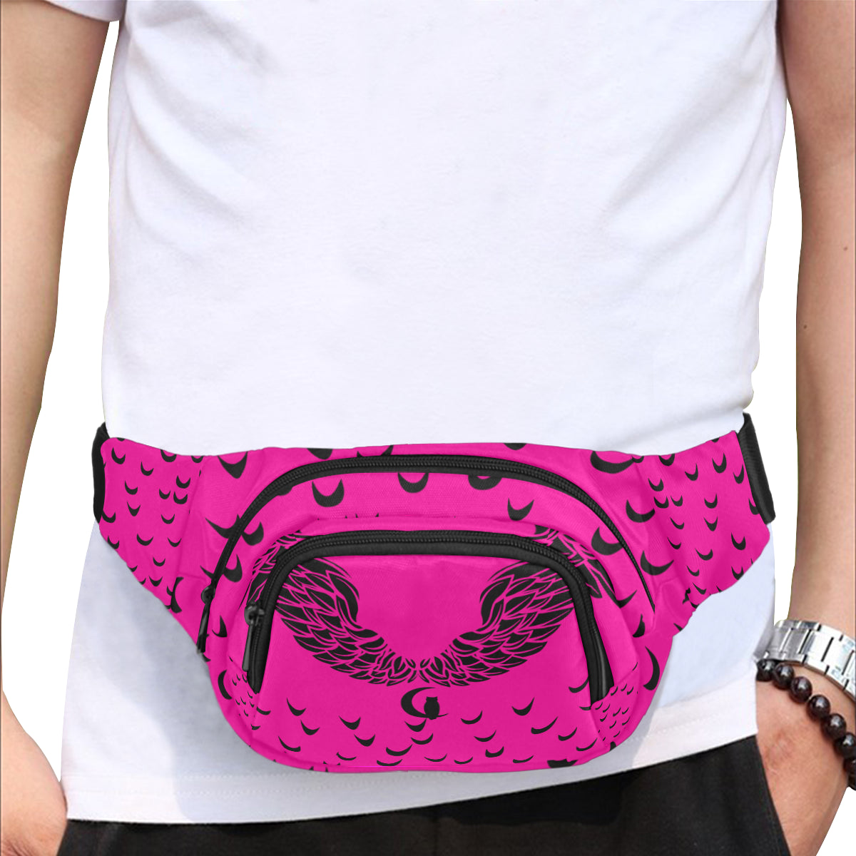 LCC WINGZ FUSHIA Fanny Pack/Small (Model 1677)