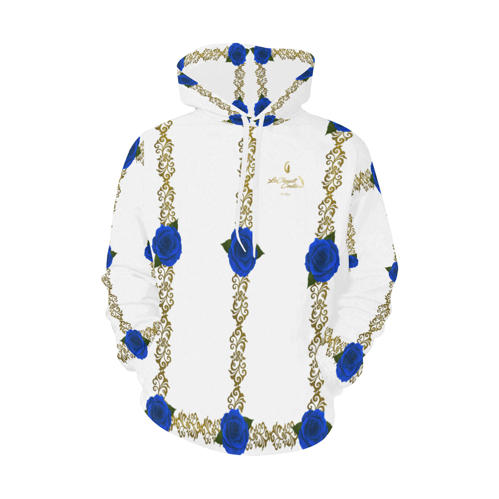 BLUE ROSES LCC All Over Print Hoodie for Men