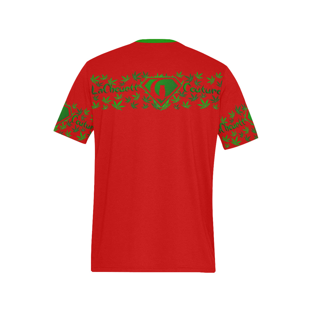 SUPER DANK Men's All Over Print T-Shirt (Solid Color Neck) (Model T63)