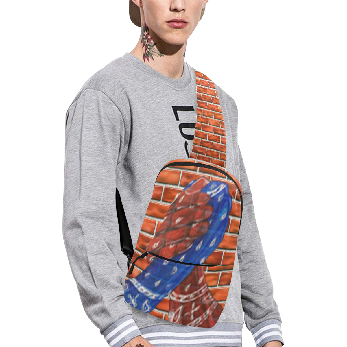 GANG PEACE Chest Bag (Model 1678)