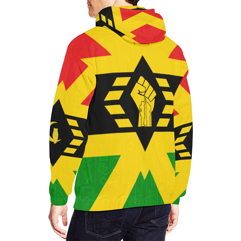 FIST UP RBG All Over Print Hoodie for Men