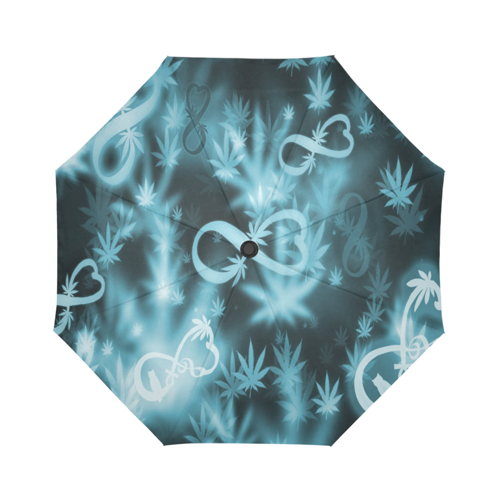 INFINITY BLUE COSMOS Auto-Foldable Umbrella