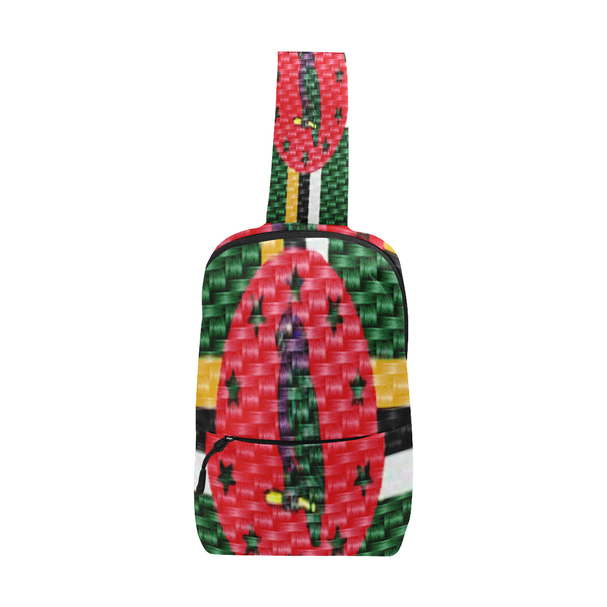 DOMINICA FLAG Chest Bag (Model 1678)