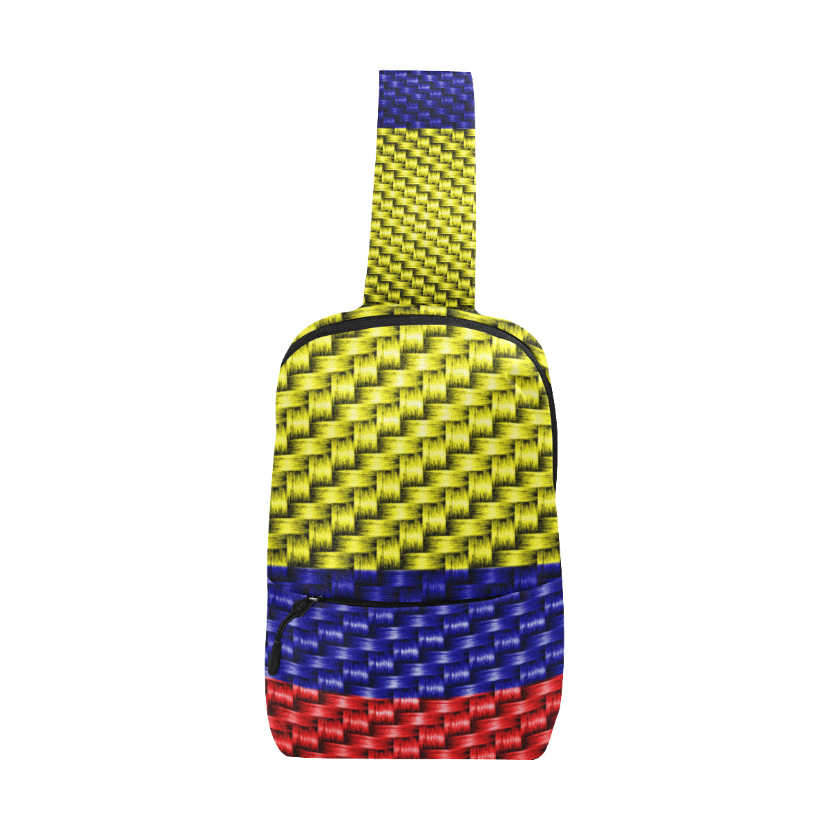 COLOMBIA FLAG Chest Bag (Model 1678)