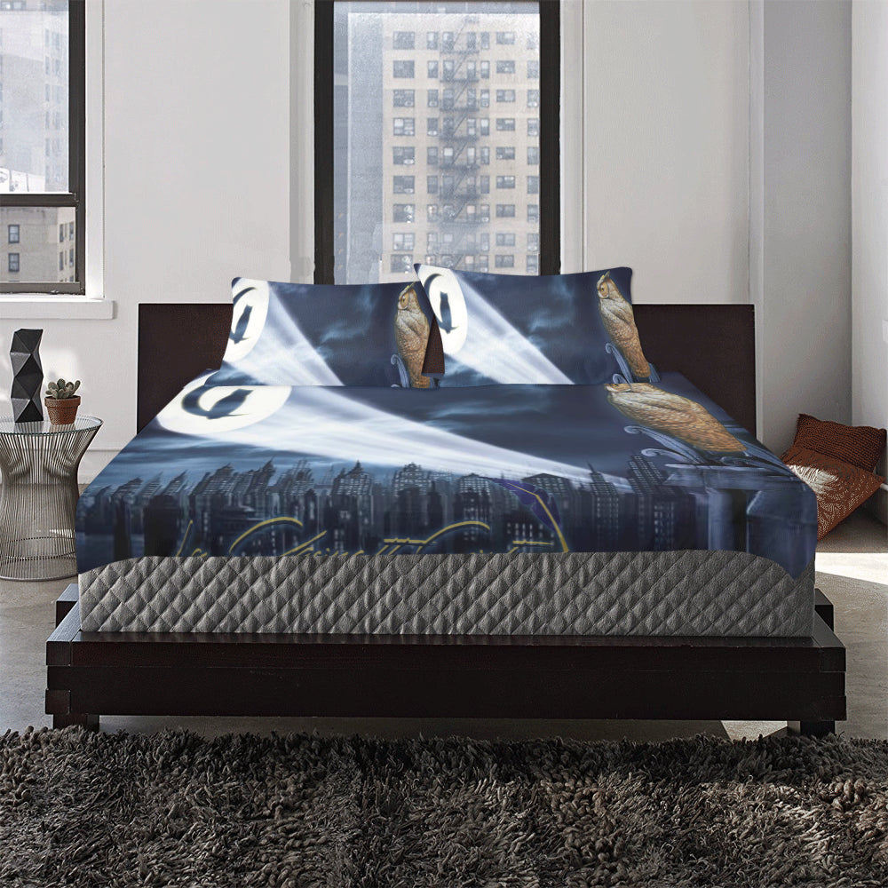 FLASHLIGHT LACHOUETT 3-Piece Bedding Set