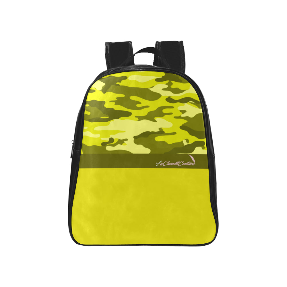 CAMOUFLAGE School Backpack (Medium)