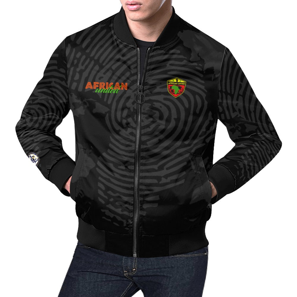 AFRICAN UNITED Bomber Jacket for Men