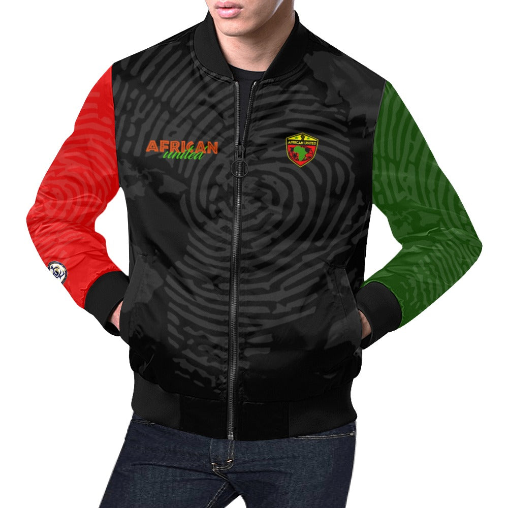AFRICAN UNITED Bomber Jacket for Men