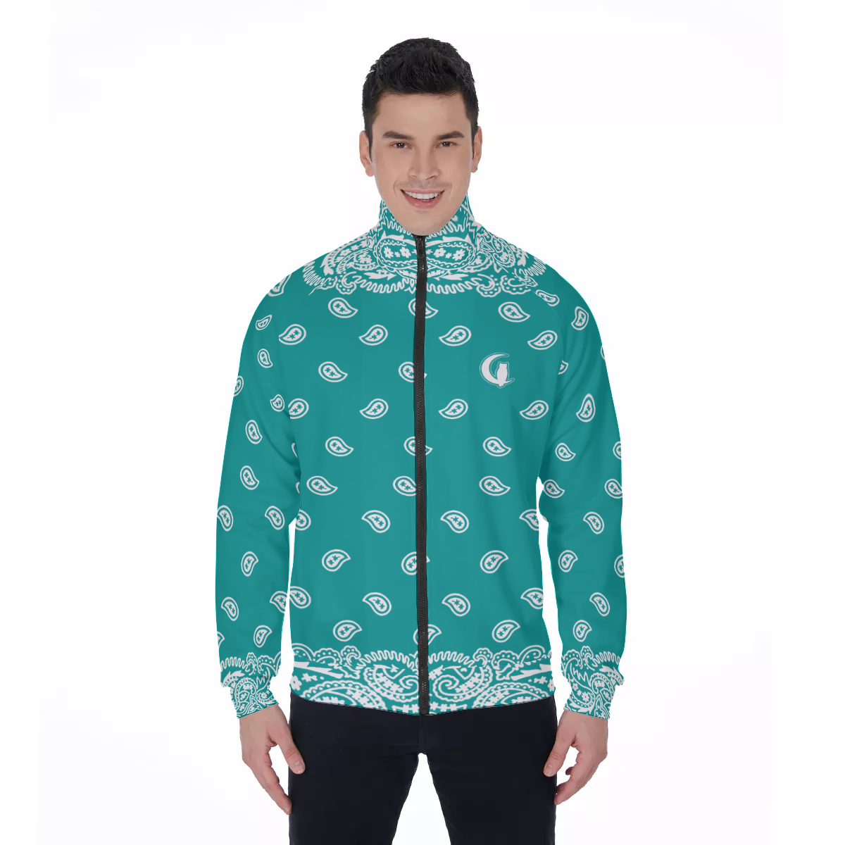 BANDANA FULLY MORPH Men's Stand Collar Jacket