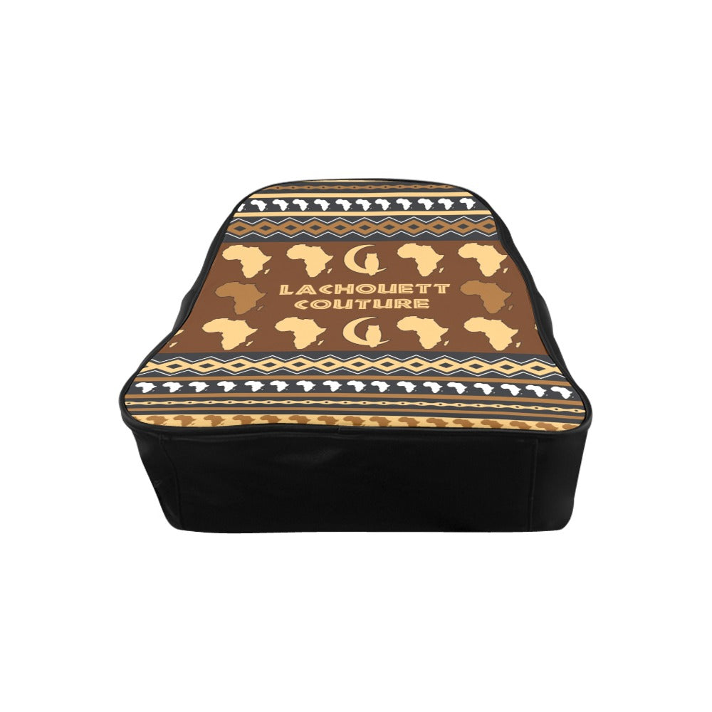 AFRIKAN ORNEMENT School Backpack (Medium)