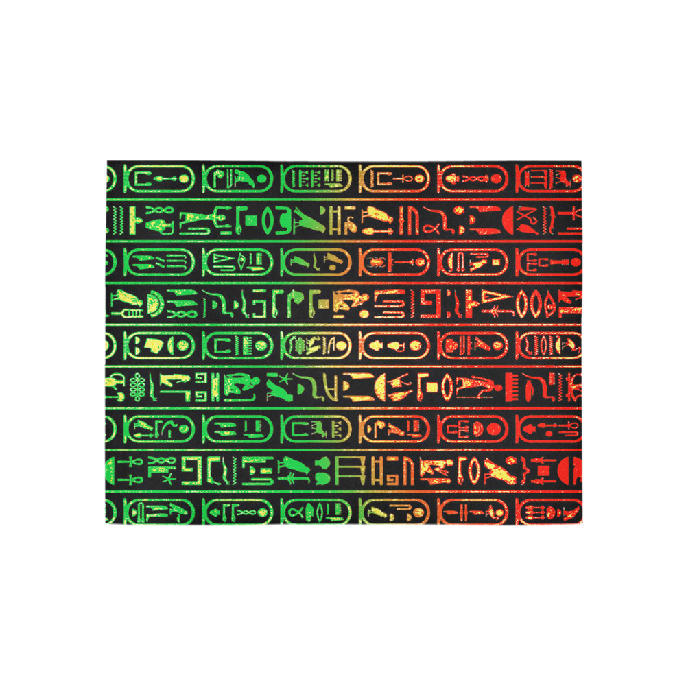 RASTAGLYPH Area Rug 5'3''x4'
