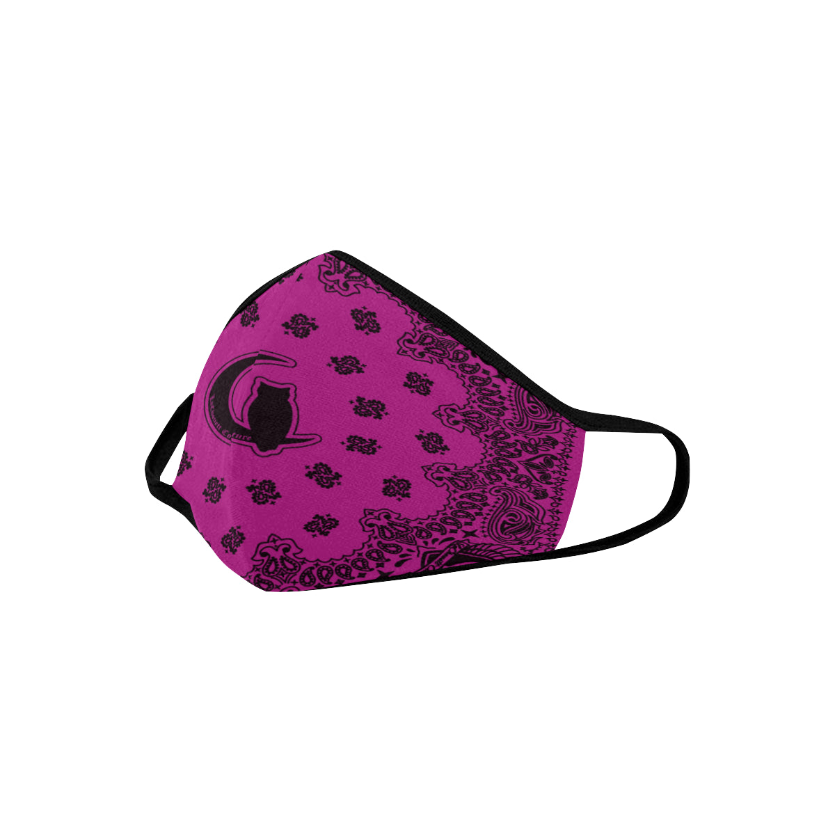 BANDANA PRLPLE Mouth Mask in One Piece (2 Filters Included)