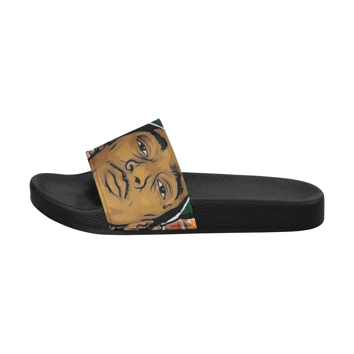NIPSEY MARATHON CONTINUE Women's Slide Sandals (Model 057)