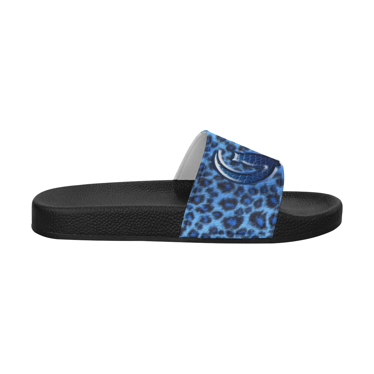 BLUE TIGER SKIN Men's Slide Sandals