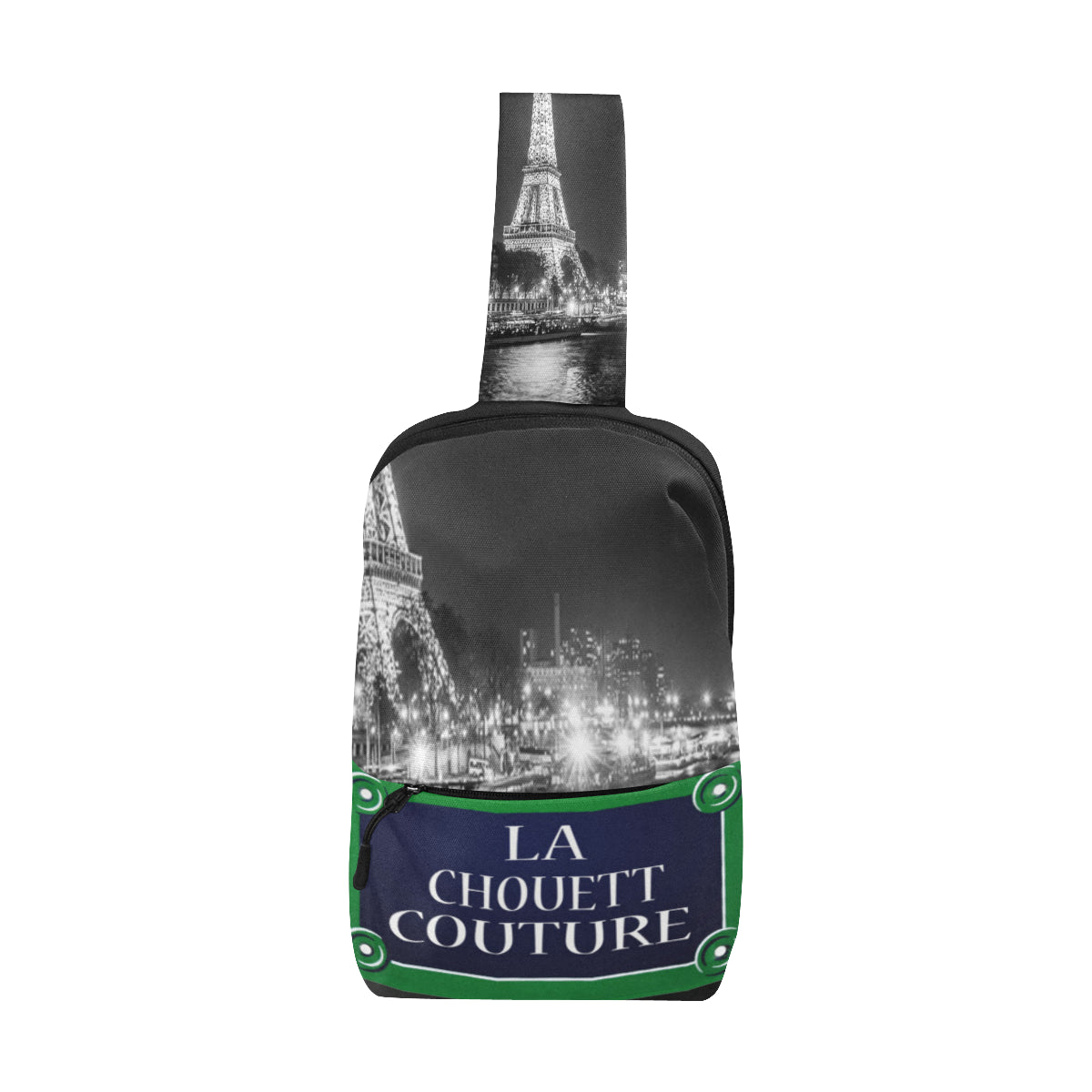 PARIS BY NIGHT Chest Bag (Model 1678)