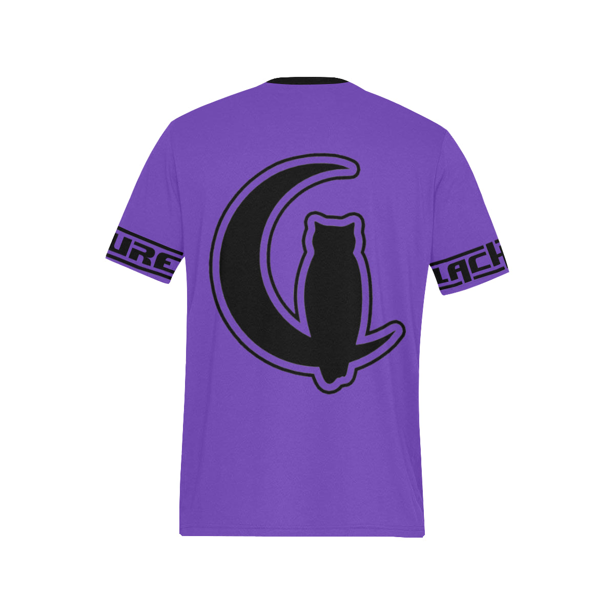 BLACC BORDER VIOLET Men's All Over Print T-Shirt