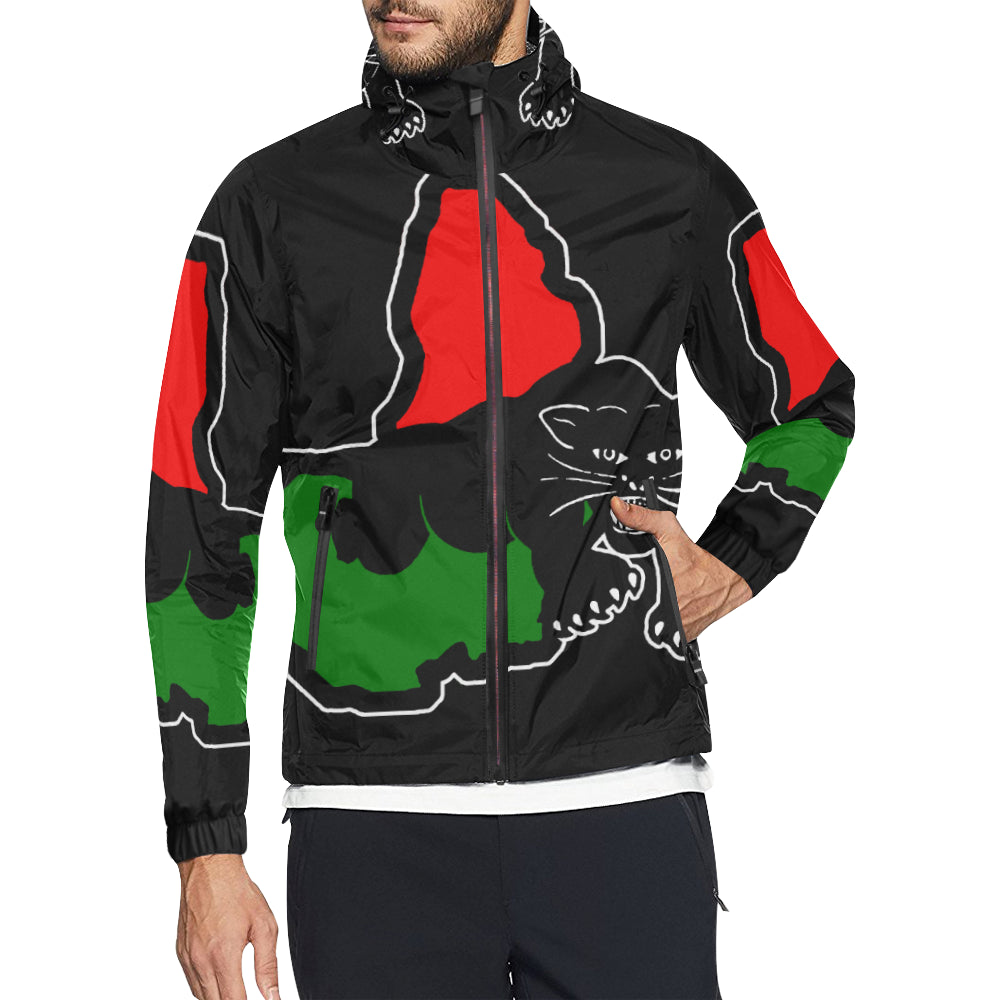 BLACC PANTHERS KMT All Over Print Windbreaker for Unisex