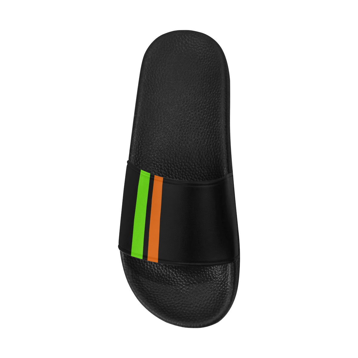 FRESH UP ORANGE Men's Slide Sandals (Model 057)