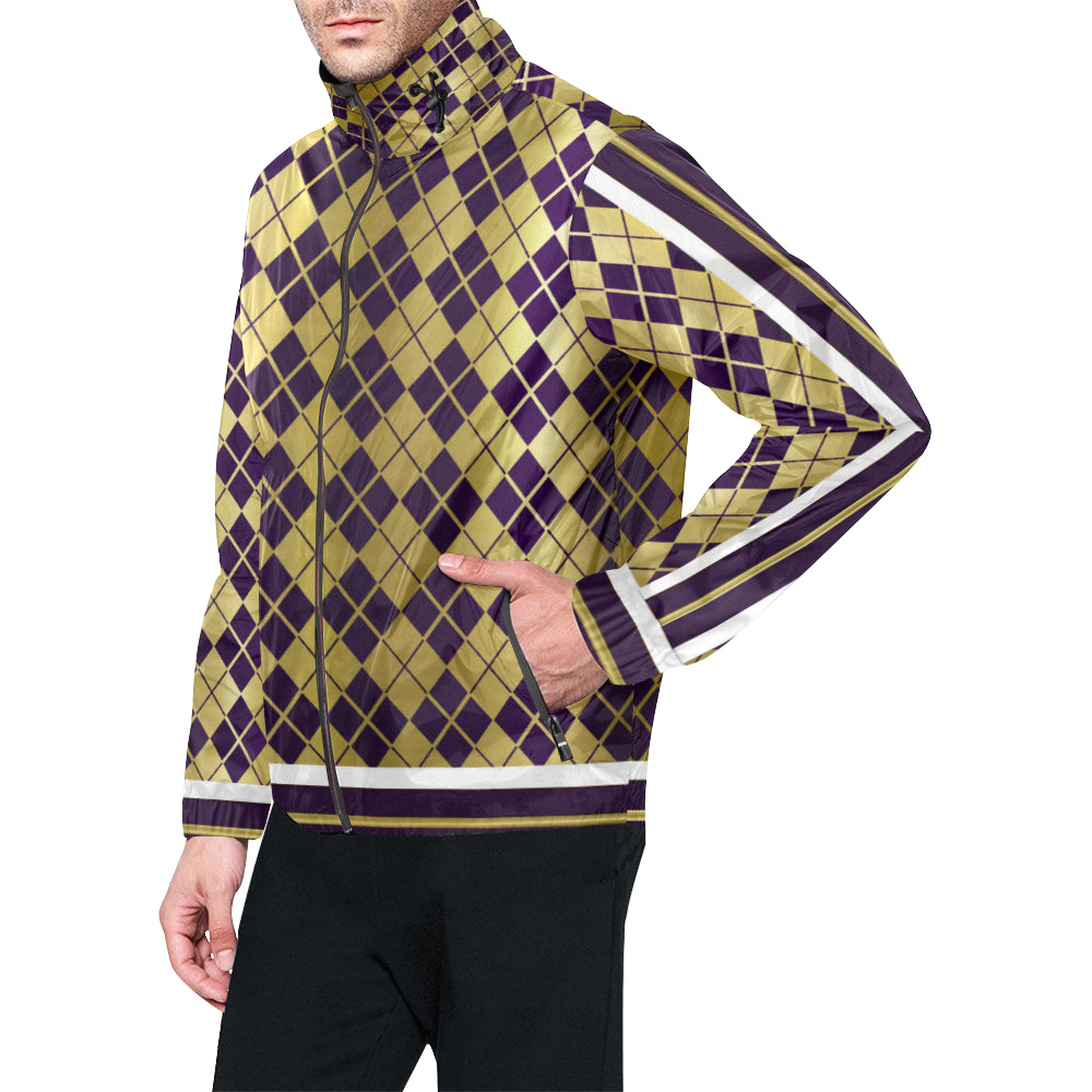 Arlequin GRAPE Unisex All Over Print Windbreaker