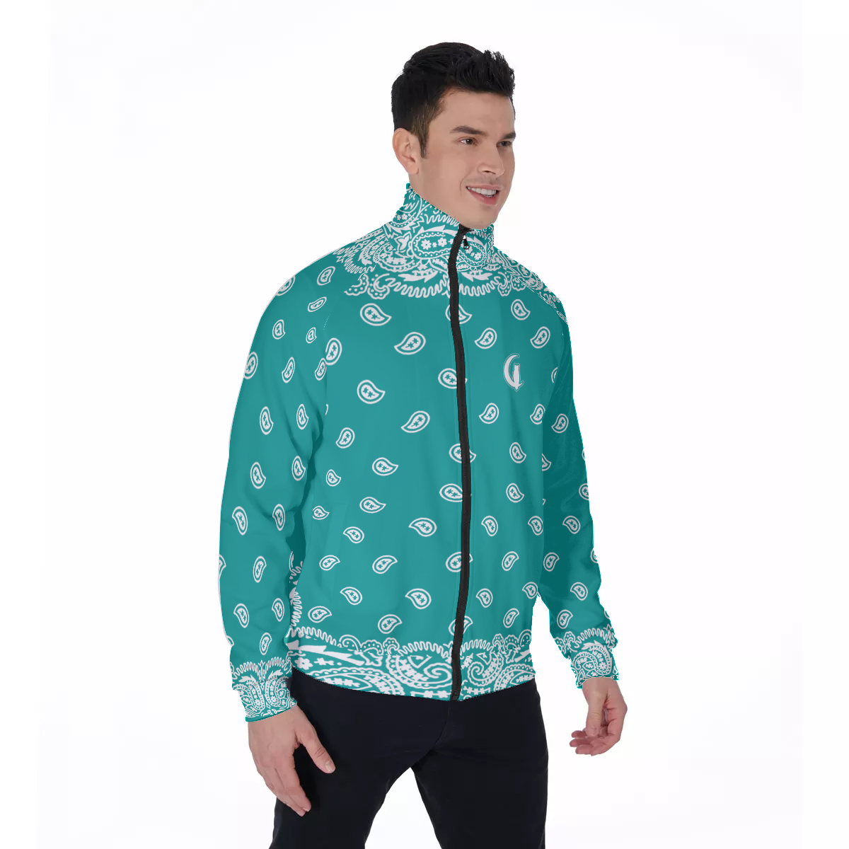 BANDANA FULLY MORPH Men's Stand Collar Jacket
