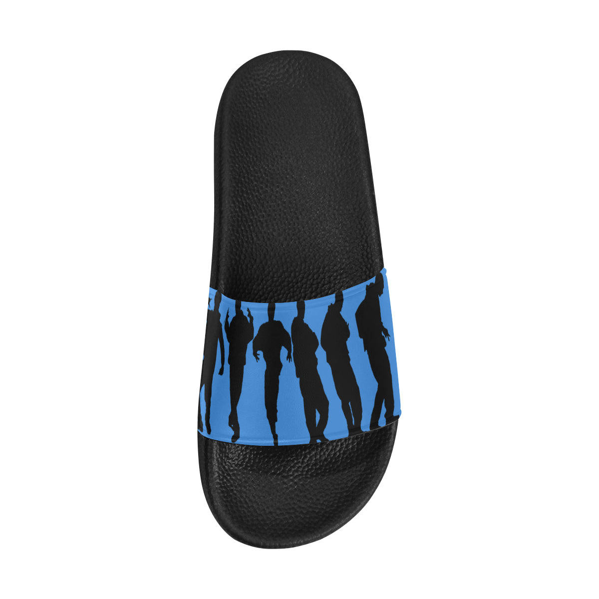 C-WALK LIGHTBLUE Women's Slide Sandals (Model 057)
