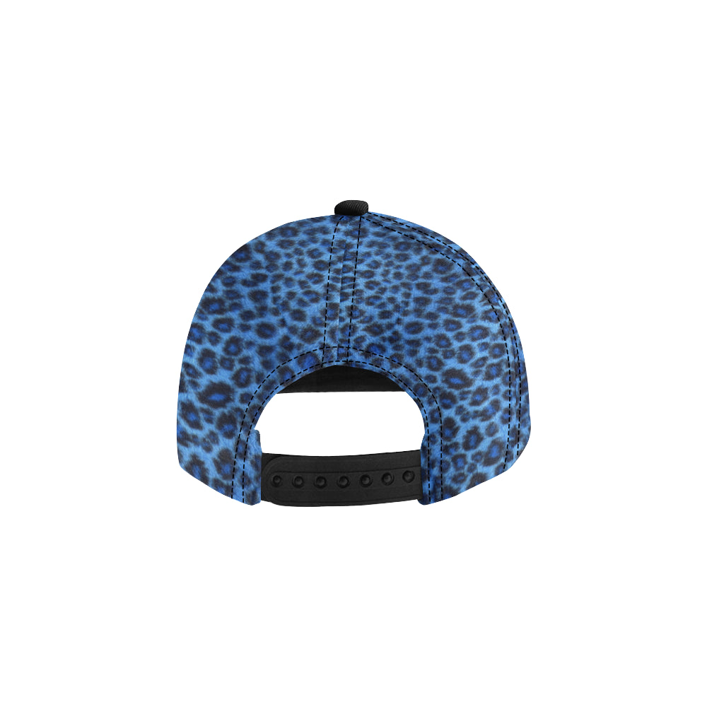 BLUE TIGER CROCO SKIN SNAPBACK All Over Print Snapback