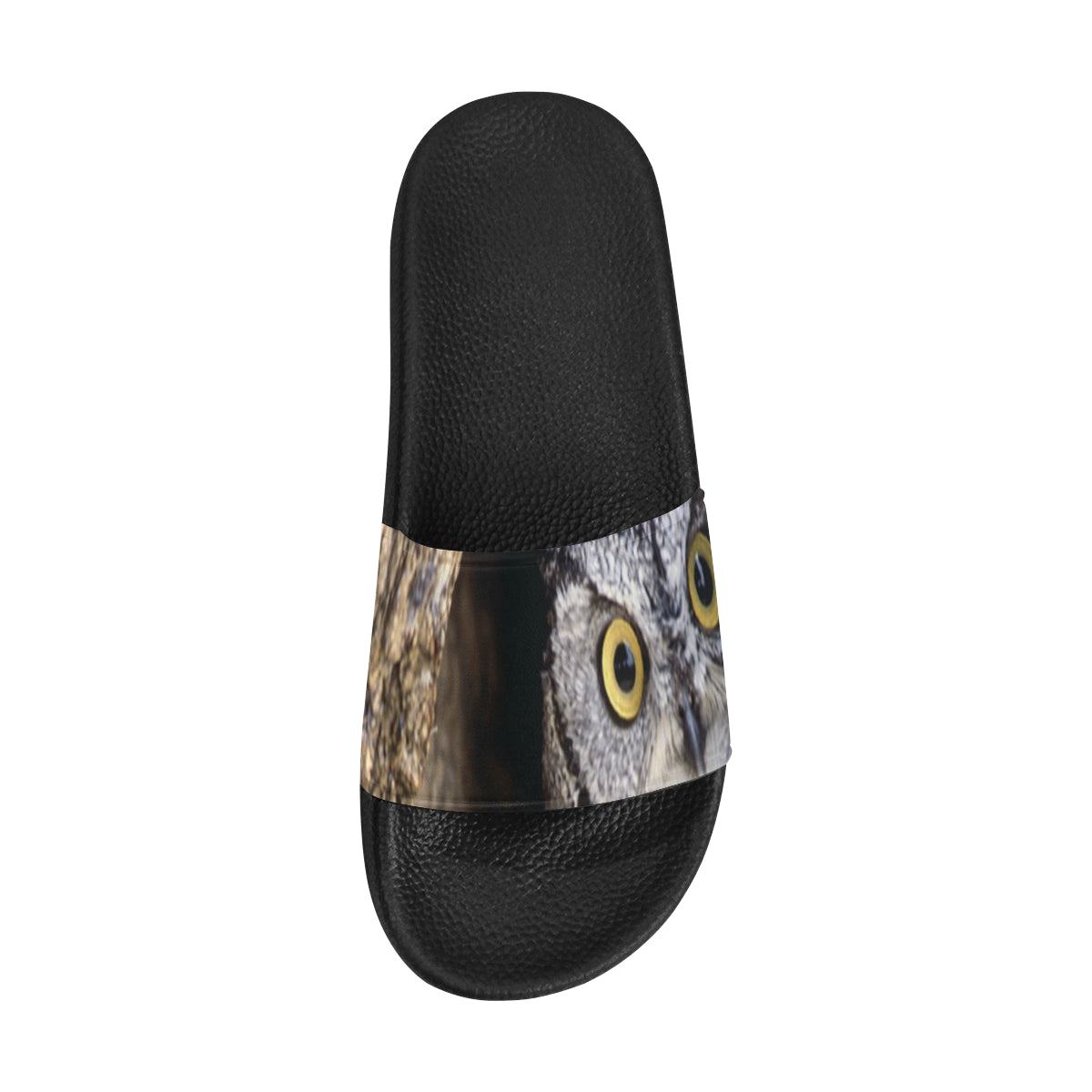 OWL IN HOLE Women's Slide Sandals (Model 057)