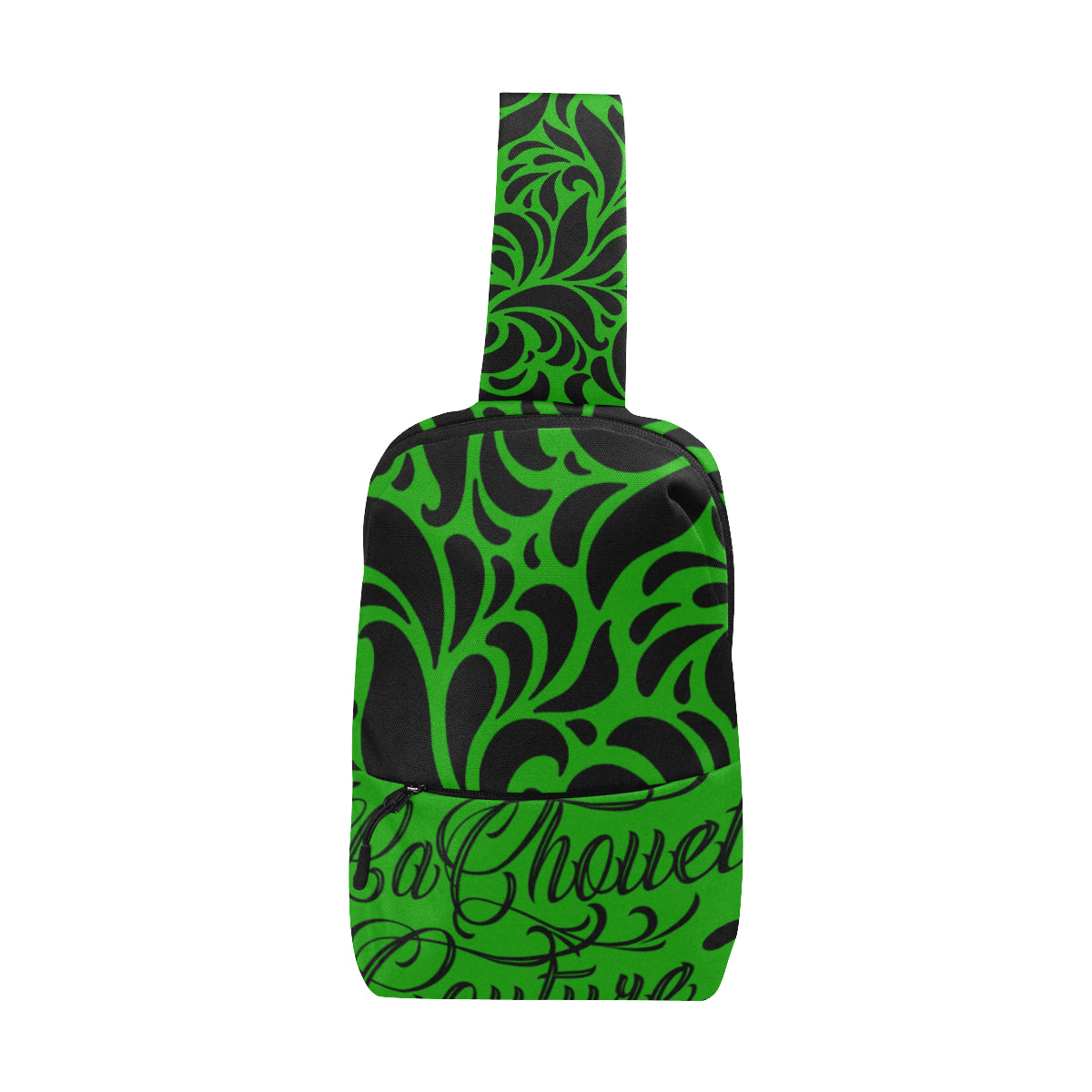 GORGIOUS LEAF GREEN Chest Bag (Model 1678)