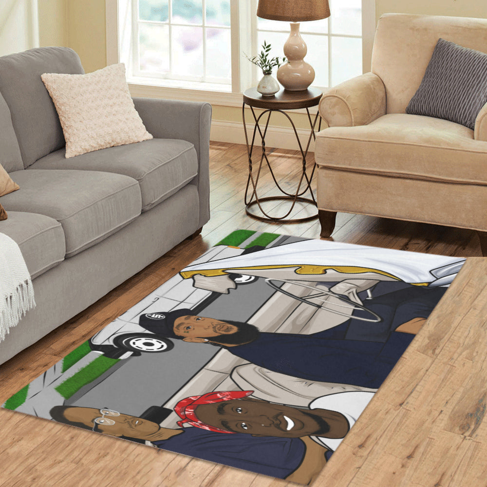 ANGEL OF THE HOOD Area Rug 5'3''x4'