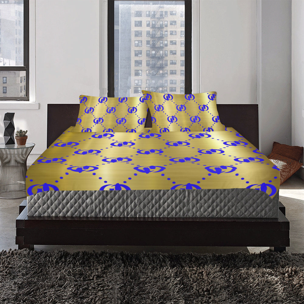 GOODY BLUELIGHT 3-Piece Bedding Set