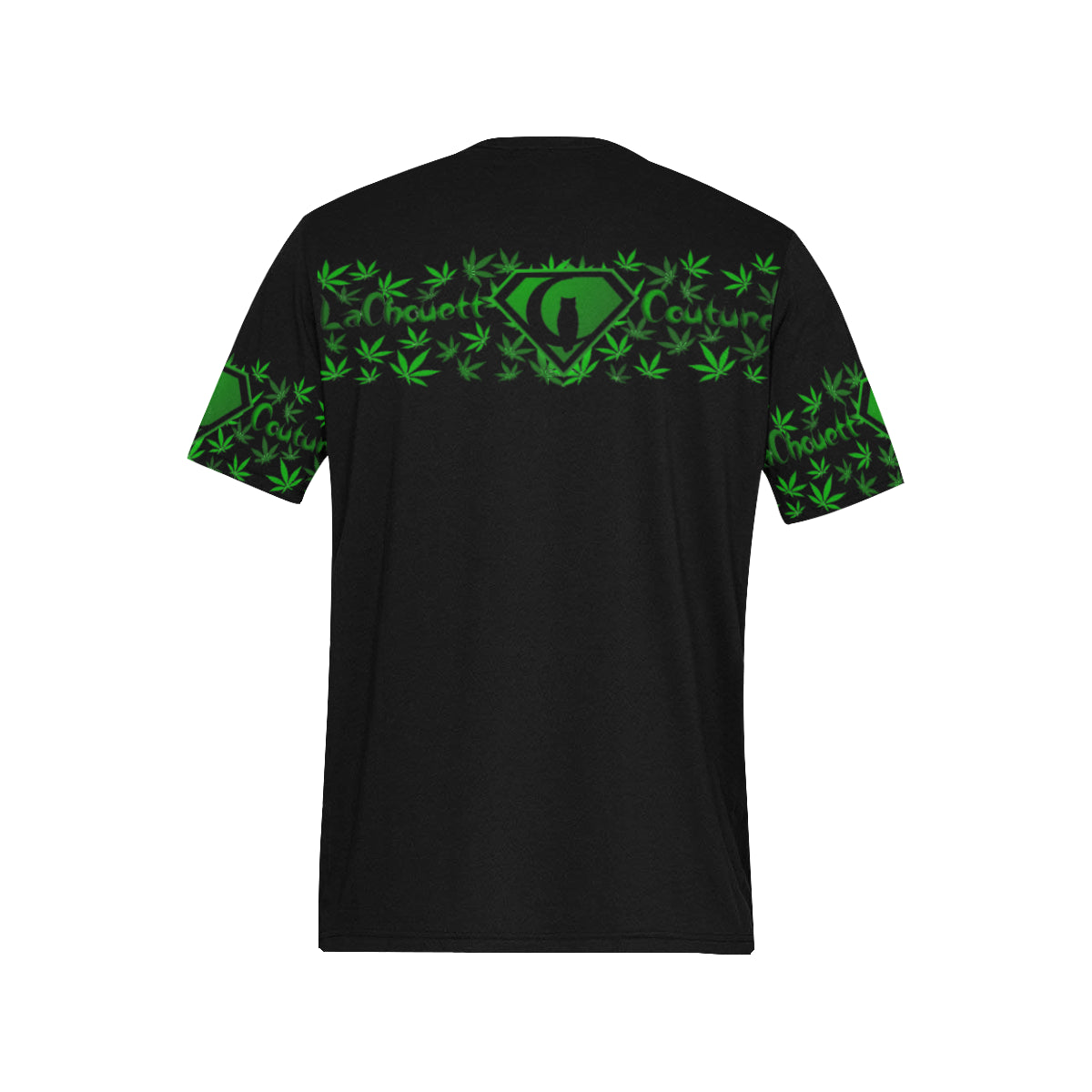 SUPER DANK BLC Men's All Over Print T-Shirt (Solid Color Neck) (Model T63)