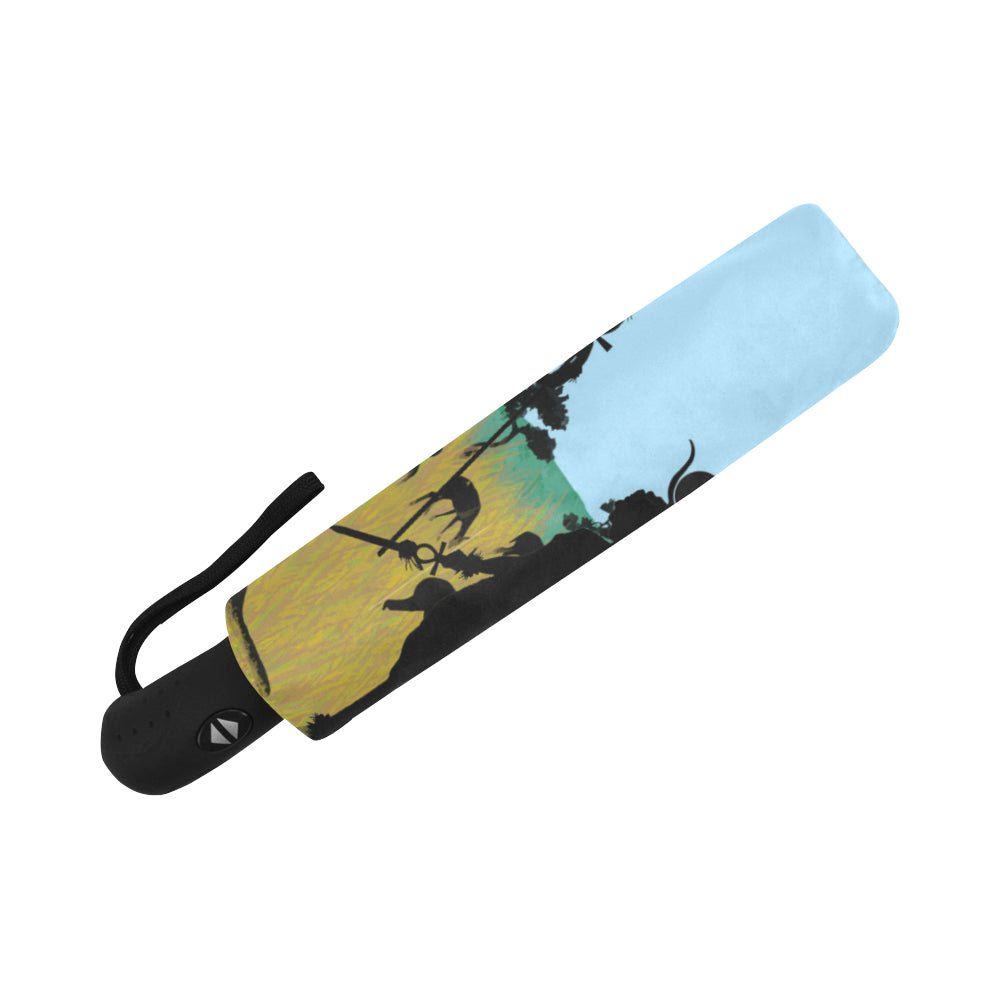 SAFARI NTR WARRIOR Auto-Foldable Umbrella