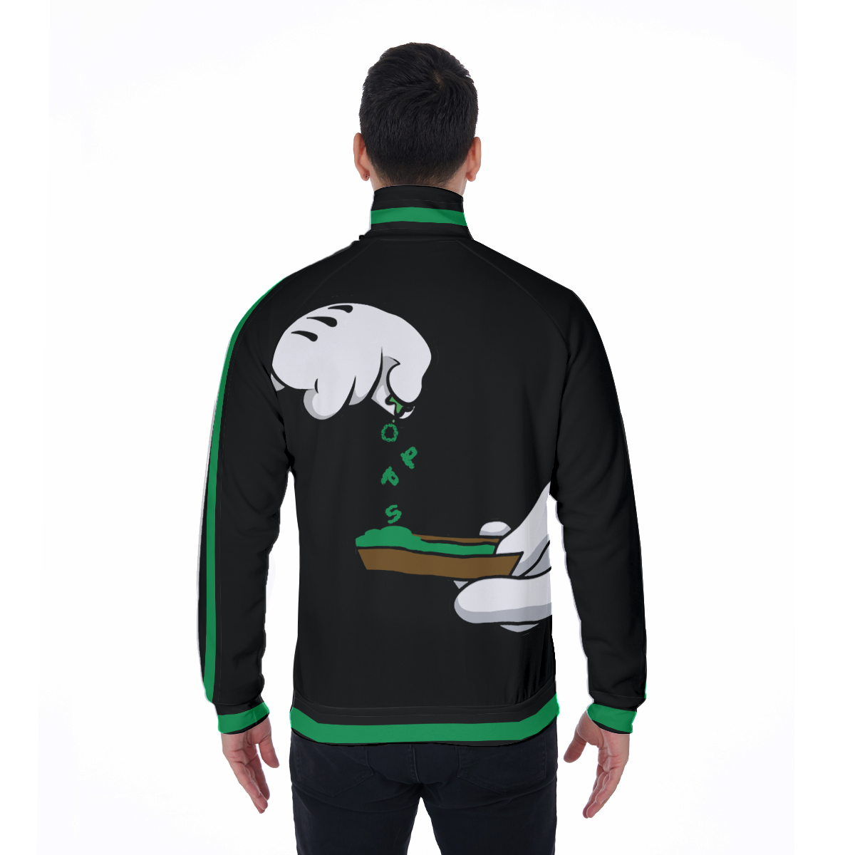 BURN THE OPPS Stand Collar Jacket