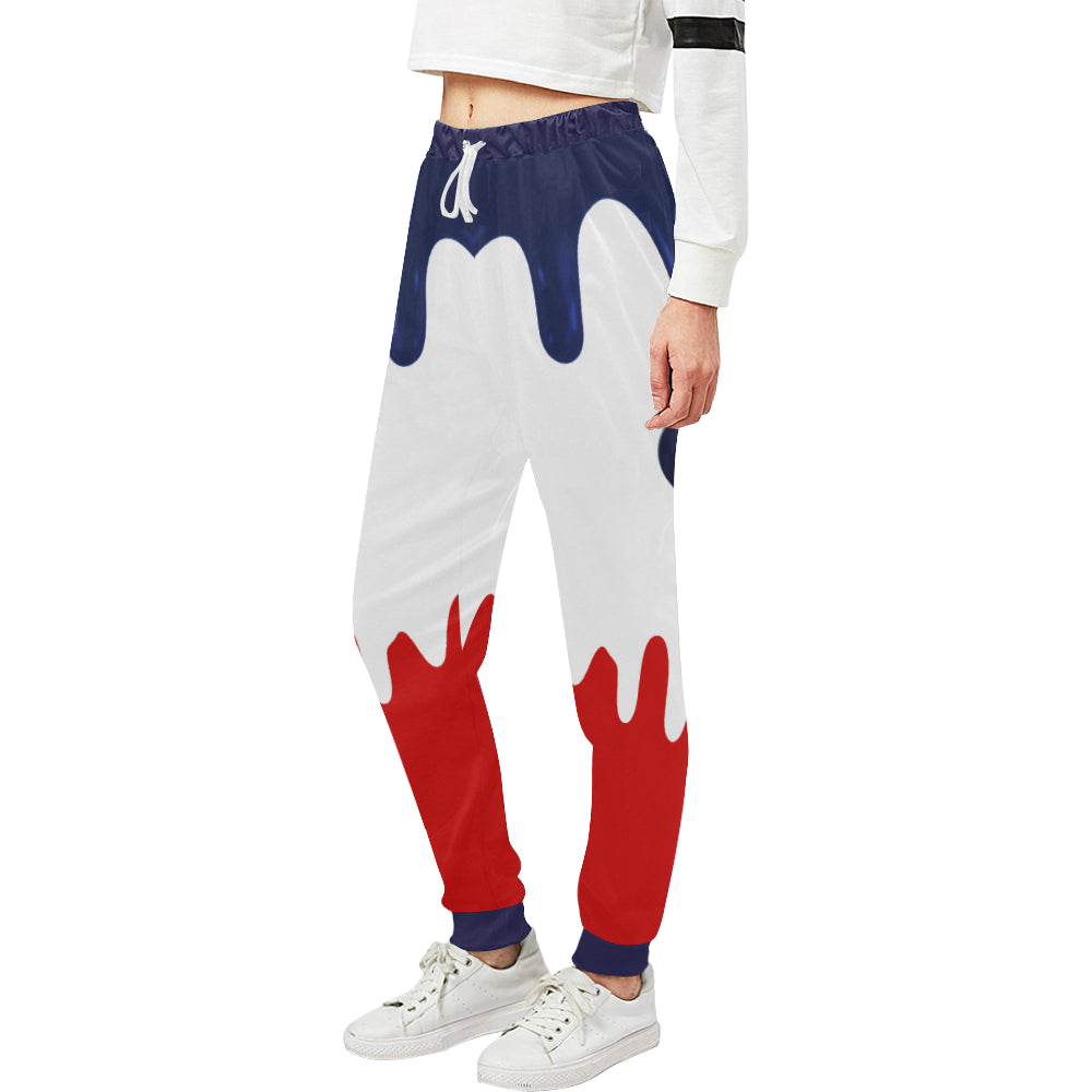 DRIPPIN WATER Women's All Over Print Sweatpants (Model L11)