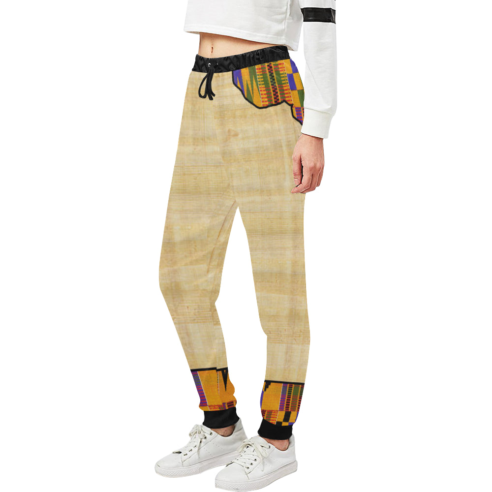 NILE VALLEY Women's All Over Print Sweatpants (Model L11)