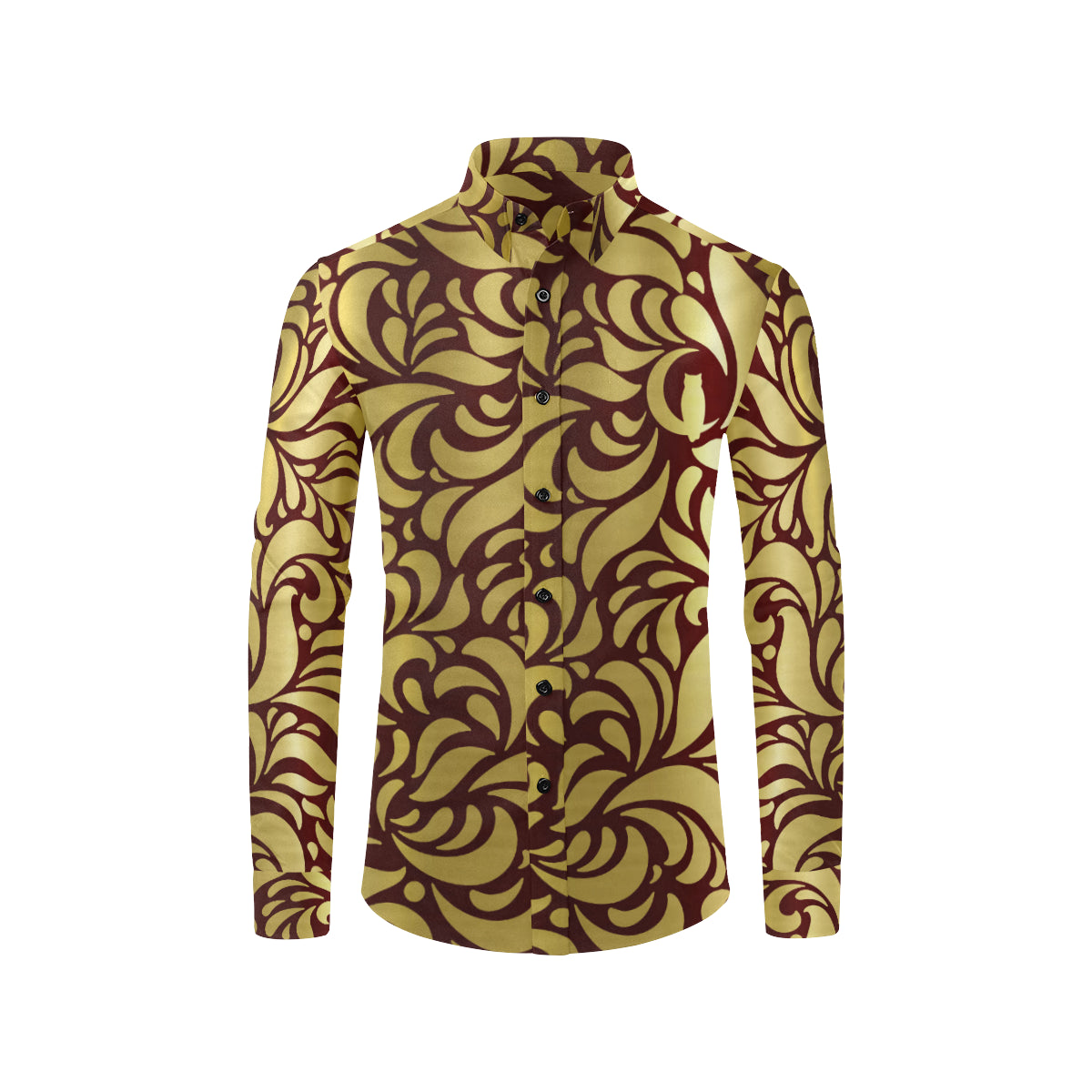 GORGEOUS  BRDX Men's All Over Print Casual Dress Shirt