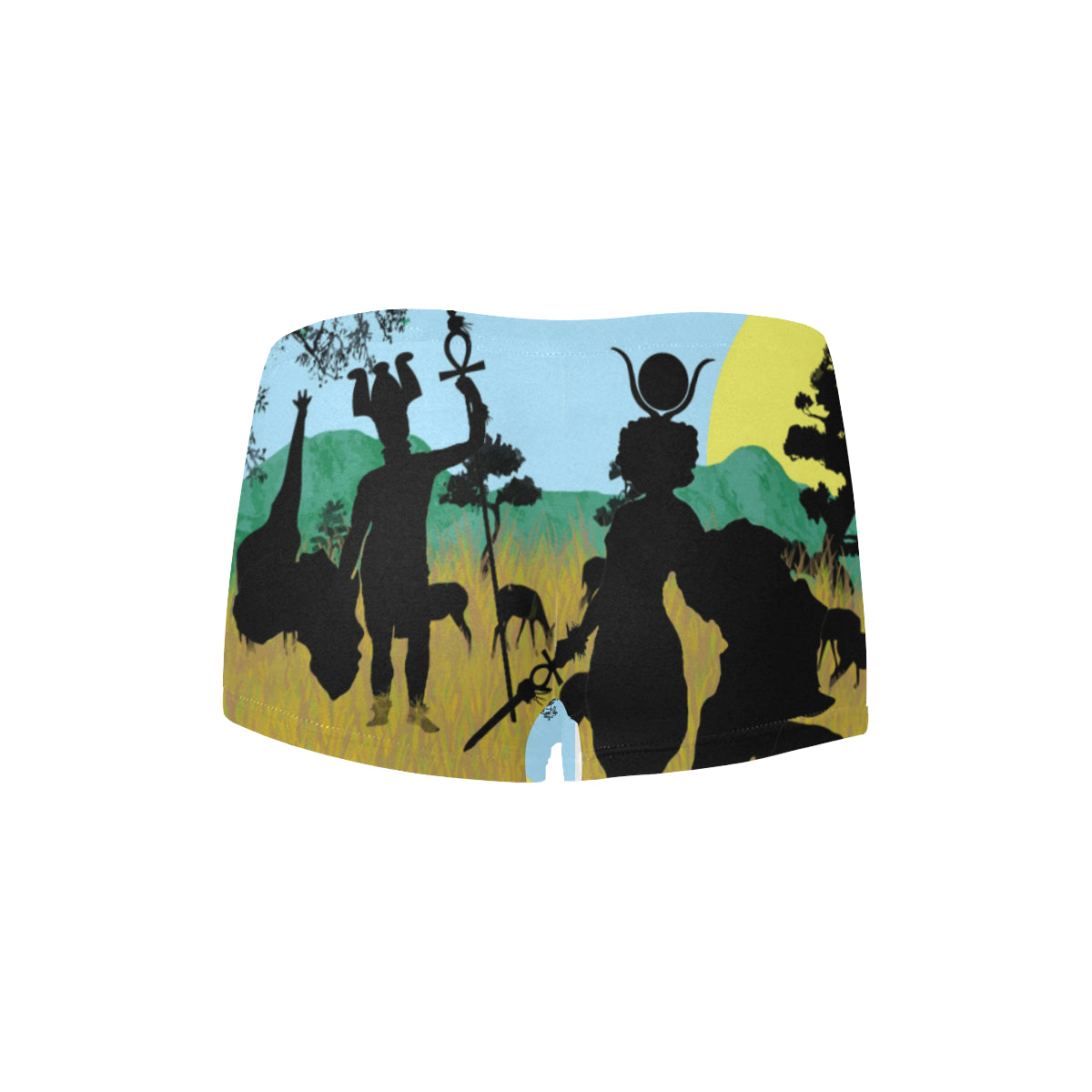 SAFARI NTR WARRIOR Women's All Over Print Boyshort Panties (Model L31)