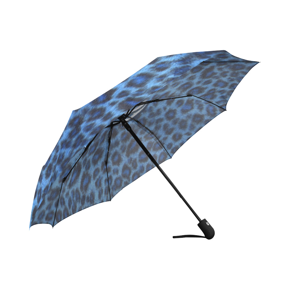 TIGER BLUE SKIN Auto-Foldable Umbrella
