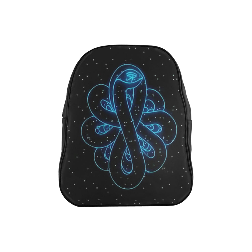 SNAKE OF CREATION WADJET School Backpack (Medium)