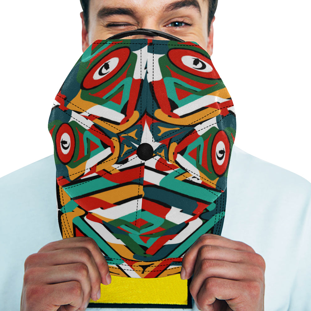 TEMBE ART All Over Print Snapback