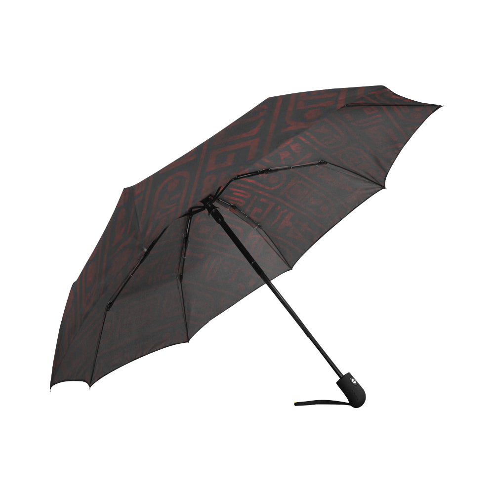 HIEROGLYH RED Auto-Foldable Umbrella